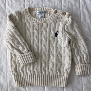 Cable knit Ralph Lauren sweater